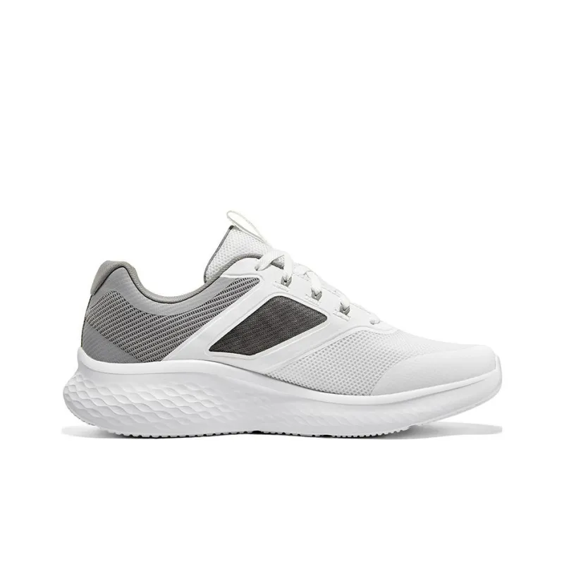 Skechers Skech Lite Pro Anti Slip Wear Resistant Low Top Casual Running Shoes Men's White Gray-1