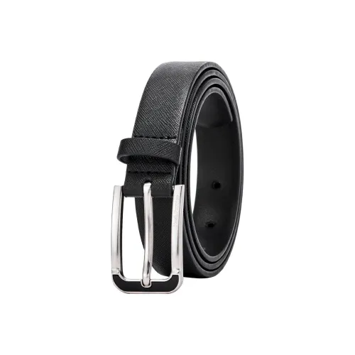 Hush Puppies Leather Belts Women's Black