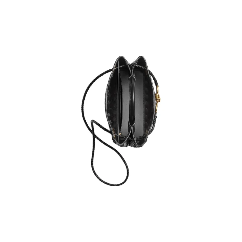 Bottega Veneta Small Andiamo Black-3