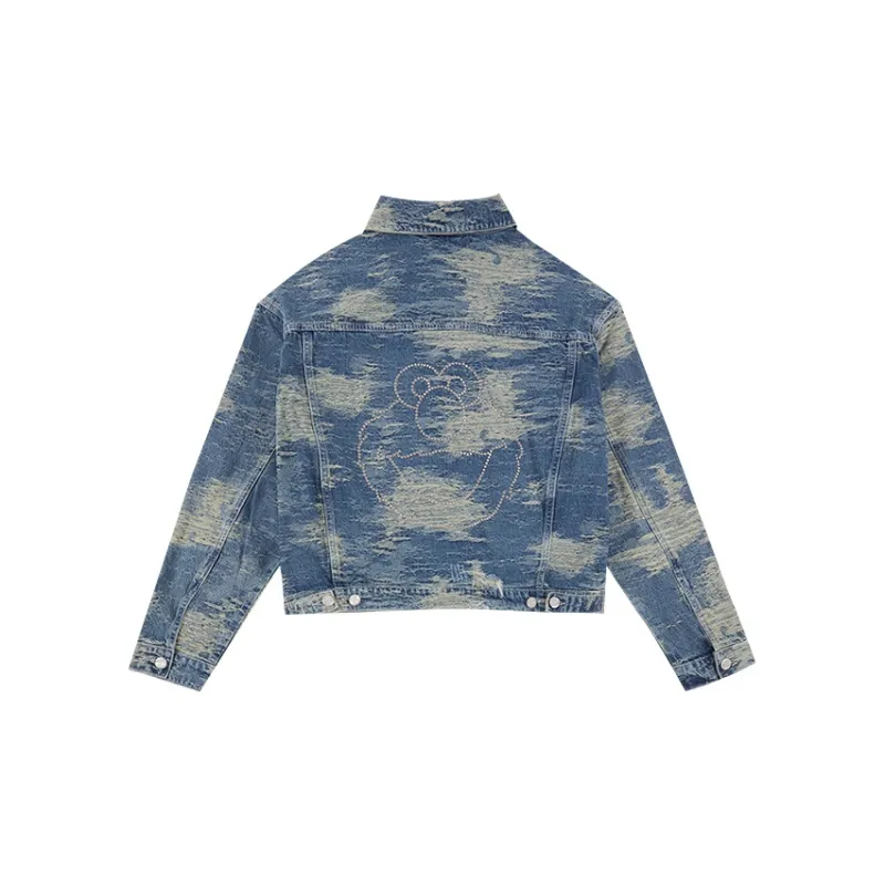 TSMLXLT Denim Jackets Men Light Denim Blue-1
