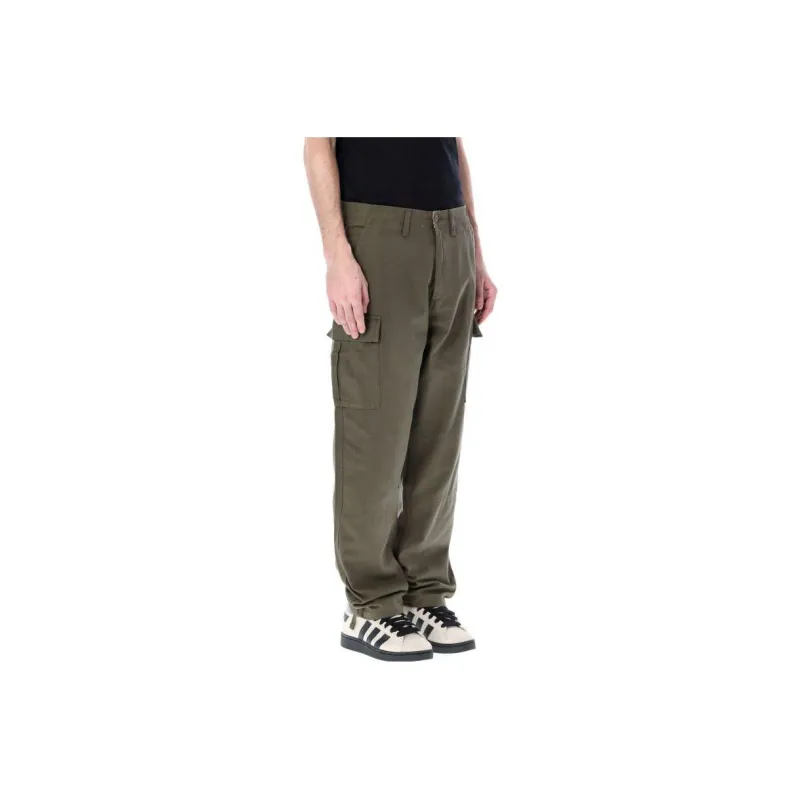 Vans X Alva Co-brand Casual Pants Men Olive Green-2
