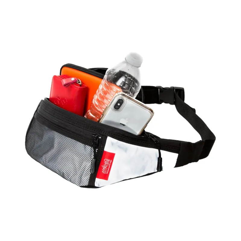 Manhattan Portage Nylon Manhattan Bag Crossbody Bag Sling Bag Fanny Pack Small Size Unisex Black-4
