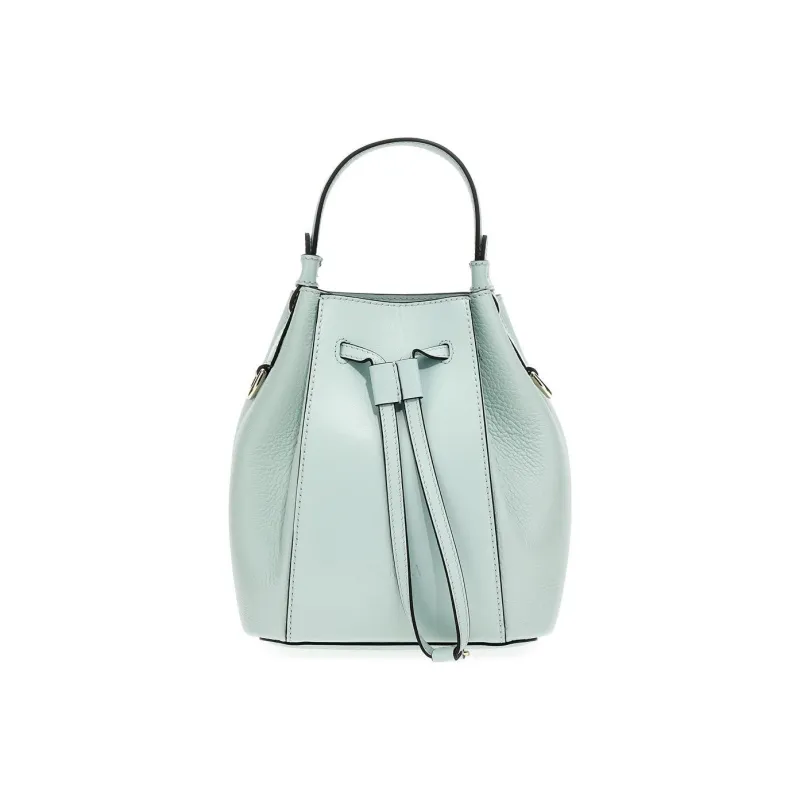 Furla Miastella Calfskin Bucket Bag Handbag Shoulder Bag Crossbody Bag Small Size Women's Light Blue-0