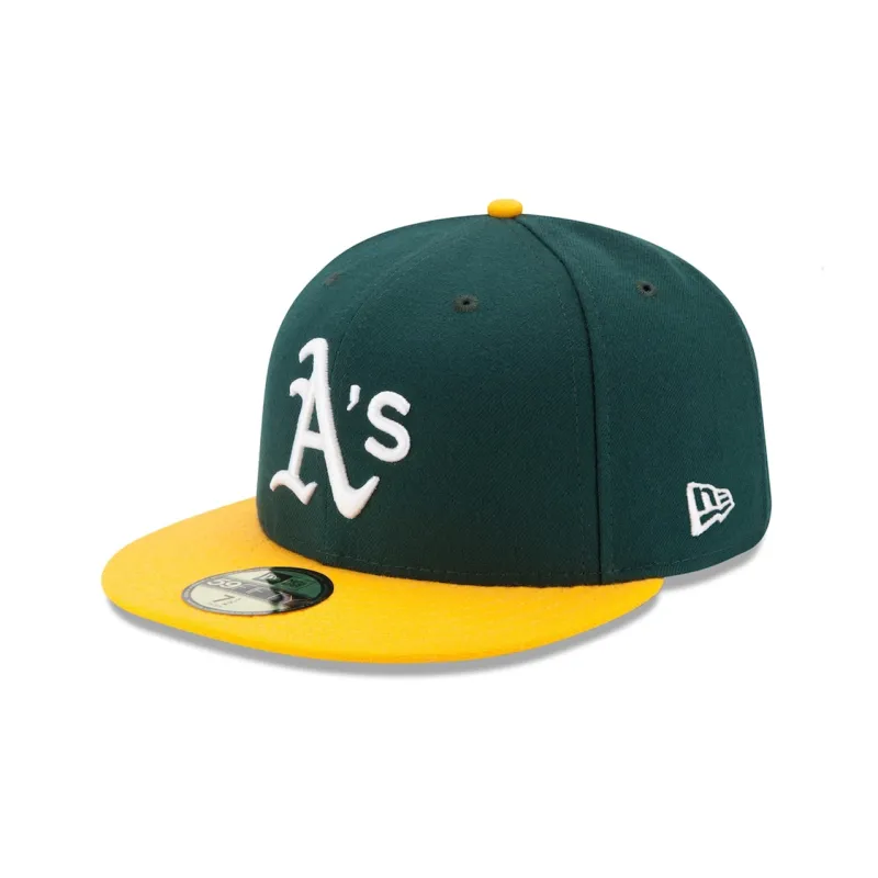 New Era Oakland Athletics Upside Down 59Fifty Fitted Hat-0
