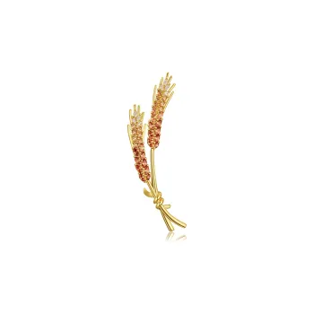 MCK Brooches Women's Gold