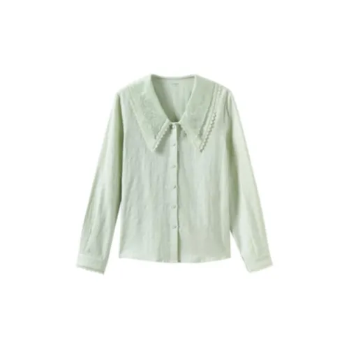 Inman Shirts Women's Pea Green