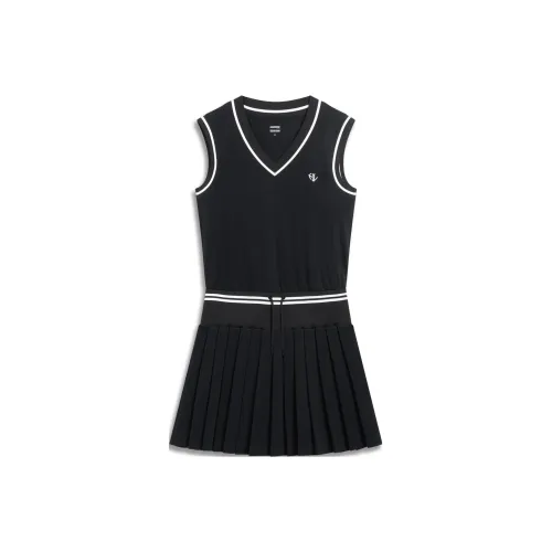 LiNing Sleeveless Dress Women's Black