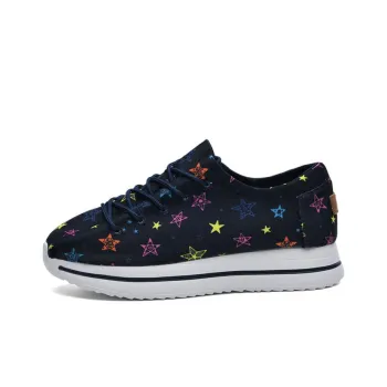 TT&MM Casual Shoes Women's Low Top Dark Blue/White