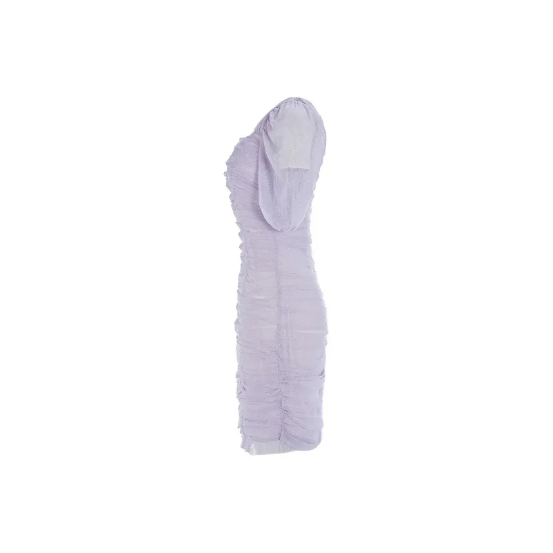 Marie Elie Short-Sleeved Dresses Women's Purple-2