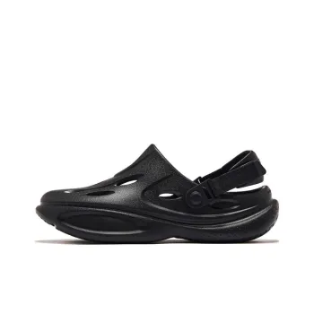 QIAODAN Cave Shoes 2.0 Clogs Men's Black