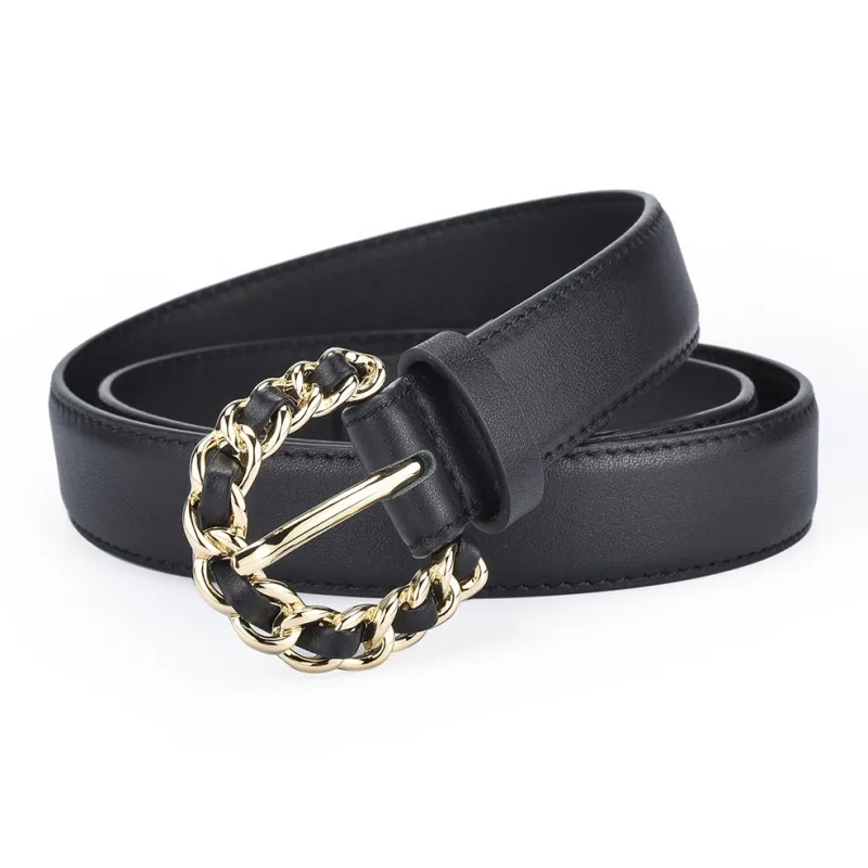 Hush Puppies Leather Belts Women's-8