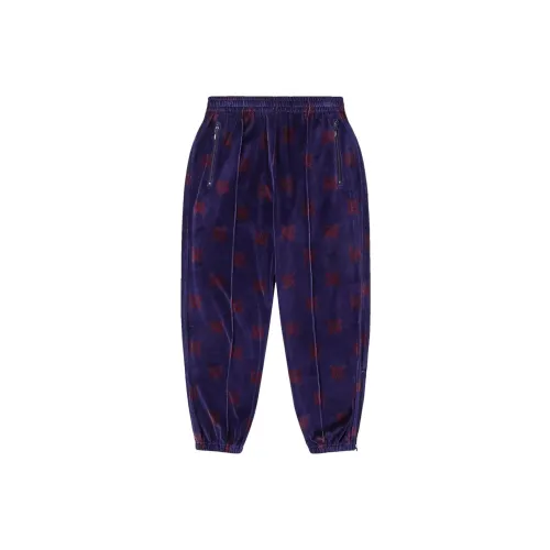 Needles Velour Papillon Zipped Track Pants 