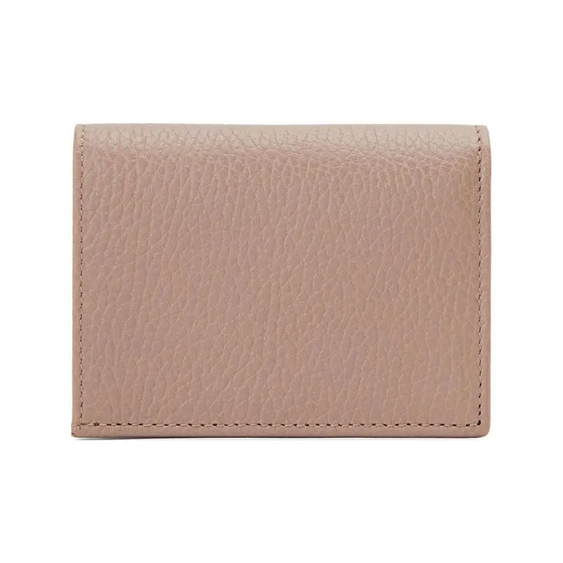 GUCCI GG Marmont Leather Wallet Women's Dusty Pink-4