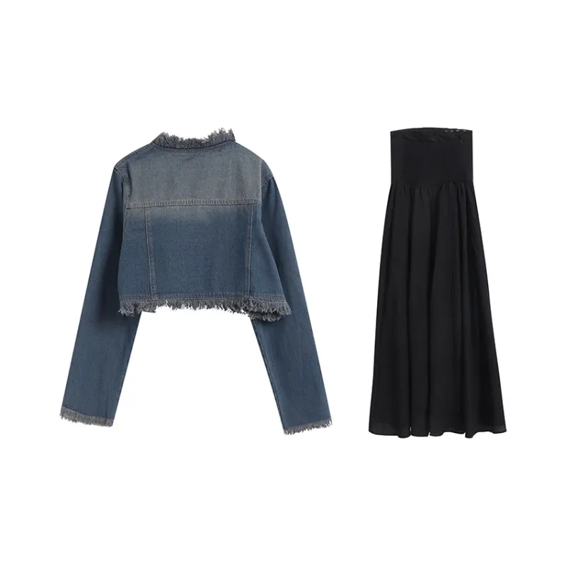 WOWI Two Piece Skirt Sets Women's-4