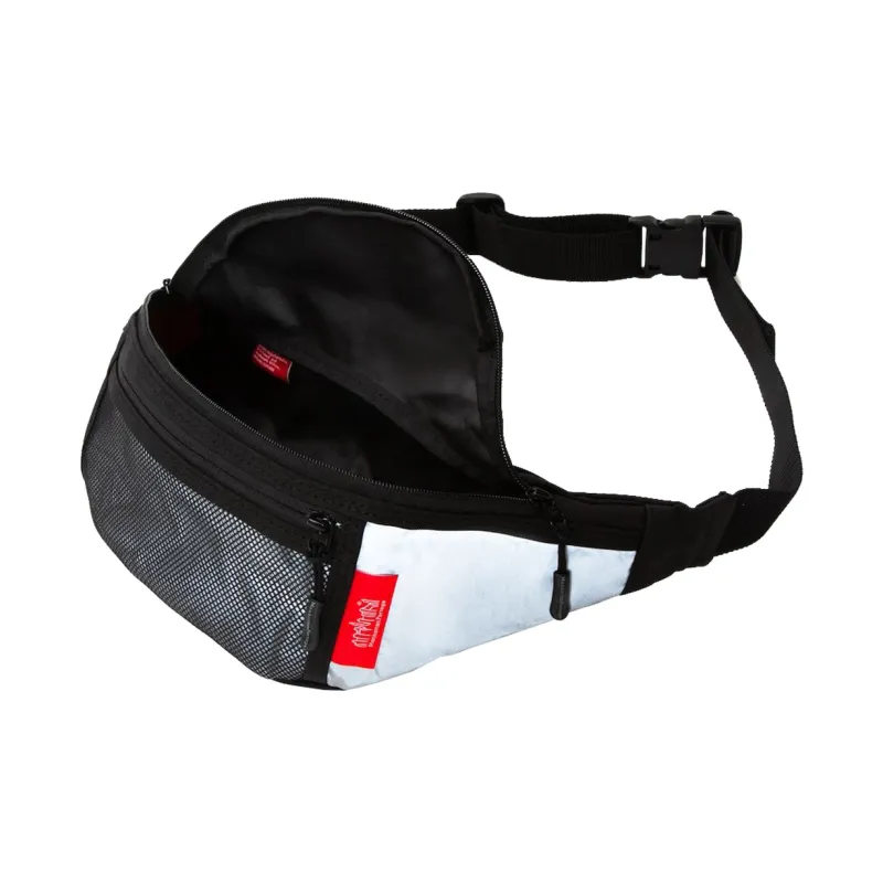 Manhattan Portage Nylon Manhattan Bag Crossbody Bag Sling Bag Fanny Pack Small Size Unisex Black-3