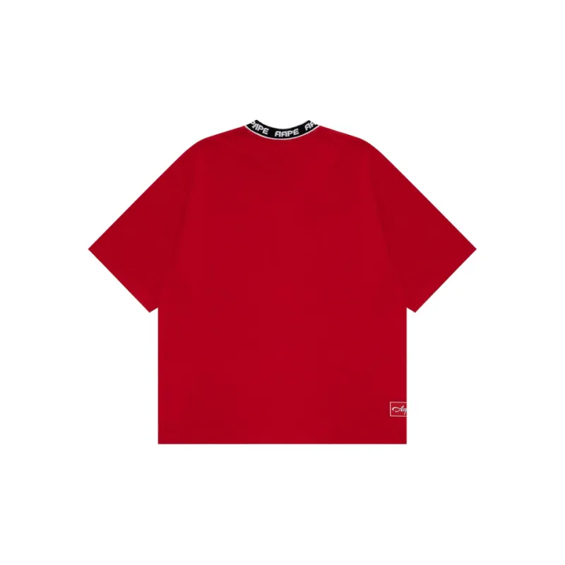 Aape Logo print Cotton T shirt-3