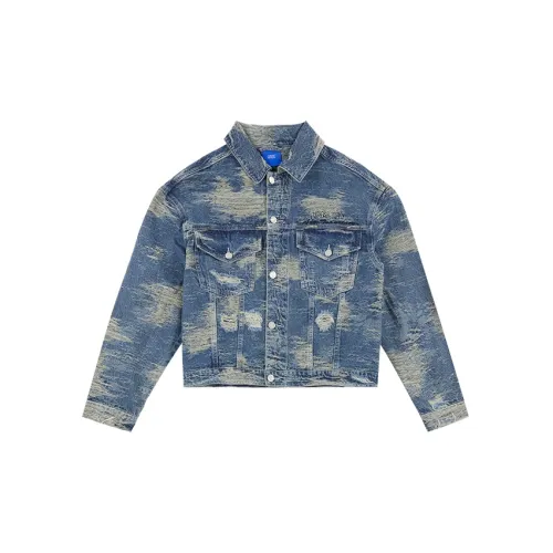 TSMLXLT Denim Jackets Men Light Blue Denim