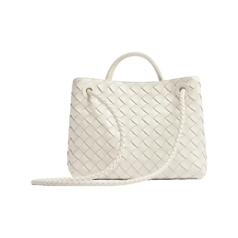 Bottega Veneta Small Andiamo White-2
