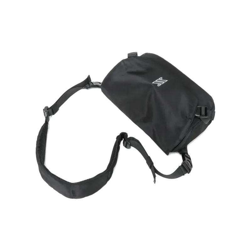 NOMK Oxford Messenger Bag Workwear Bag Small Square Bag Backpack Envelope Bag Shoulder Bag Crossbody Bag Unisex Black-4