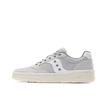 Saucony CROSS JZ Anti Slip Wear Resistant Low Top Casual Shoes Unisex Light Gray