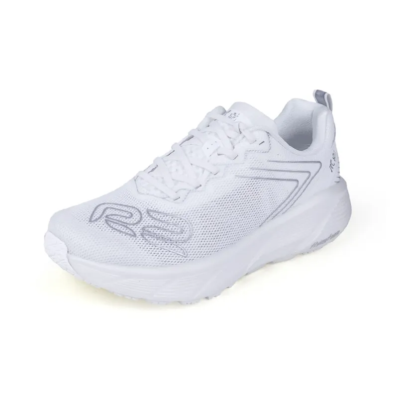 R2 REALRUN Breathable Low Top Running Shoes Unisex Pearl White-2