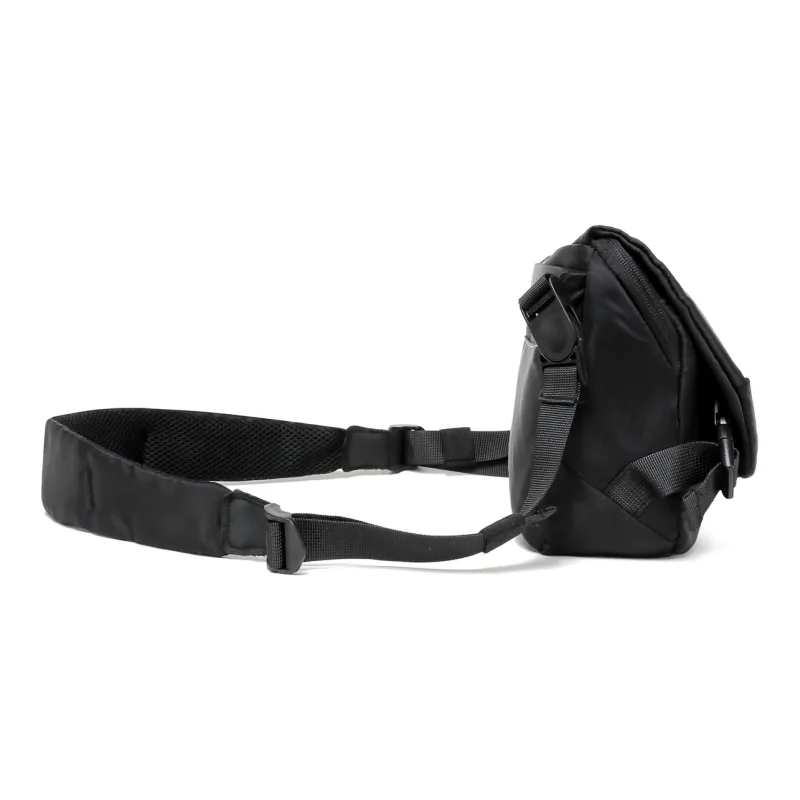 NOMK Oxford Messenger Bag Workwear Bag Small Square Bag Backpack Envelope Bag Shoulder Bag Crossbody Bag Unisex Black-2