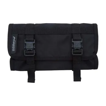 Manhattan Portage Nylon Hanging Bag Clutch Fanny Pack Small Size Unisex Black