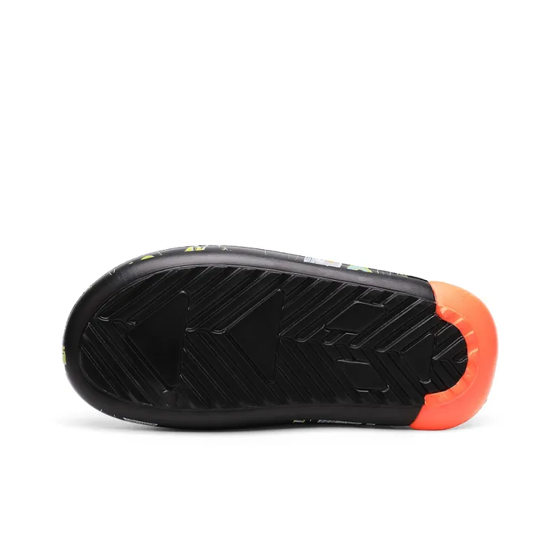 SESAME STREET EVA Cut Out Abrasion Resistant Slide Slippers Unisex Black-4