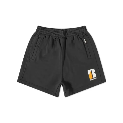 REPRESENT Casual Shorts Men Black