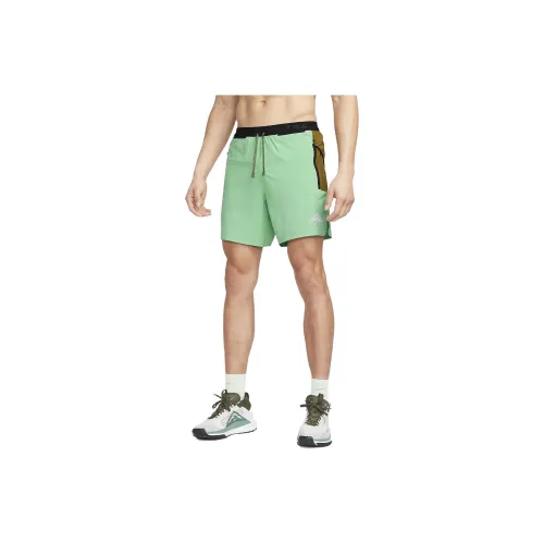 Nike Casual Shorts Men Green Khaki