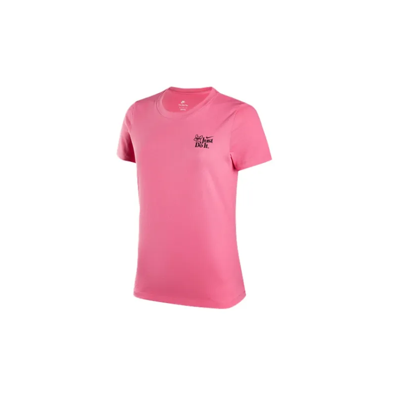 Nike T Shirt Women's Subtle Purple Pink-1
