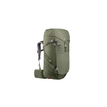 DECATHLON Polyester Outdoor Hiking Backpacks Regular Unisex Army Green