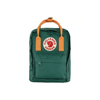 Fjallraven Polypropylene Fiber IPad Bag Backpack Medium Size North Arctic Green/Spicy Orange New Color