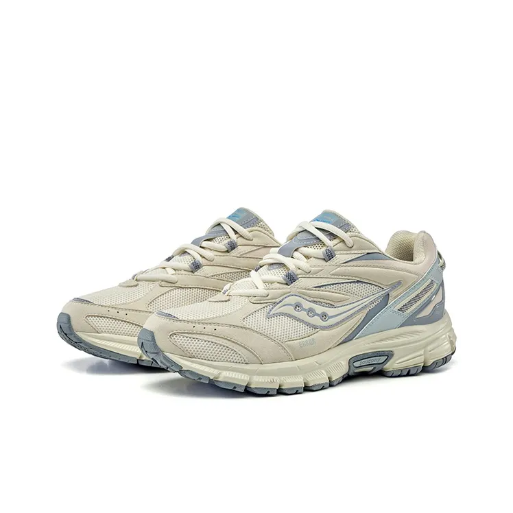 Saucony Cohesion 2K Cushioning, Slip Resistant, And Abrasion Resistant Low Top Casual Running Shoes Unisex Beige-2
