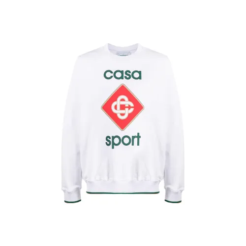 CASABLANCA Sweatshirts Men White