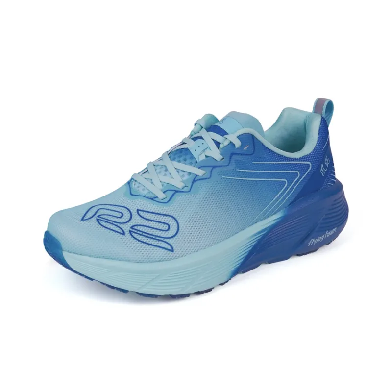 R2 REALRUN Anti Slip Wear Resistant Low Top Running Shoes Unisex Blue-2