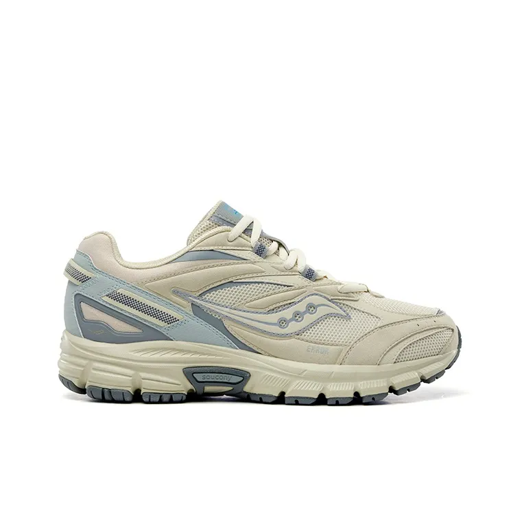Saucony Cohesion 2K Cushioning, Slip Resistant, And Abrasion Resistant Low Top Casual Running Shoes Unisex Beige-1