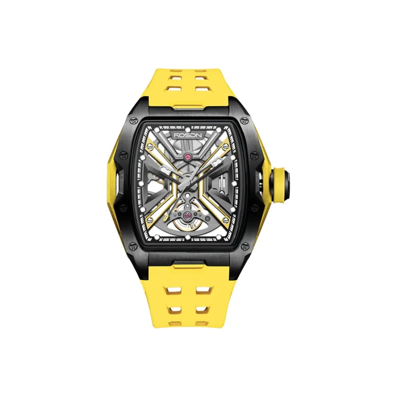 ROSDN Climber's Phantom Collection Automatic Mechanical Movement Watch Men's Watches Black Dial G2710-21