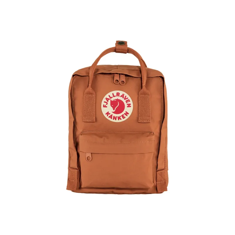 Fjallraven Polypropylene Fiber IPad Backpack Small Size Unisex Terracotta Umber-0