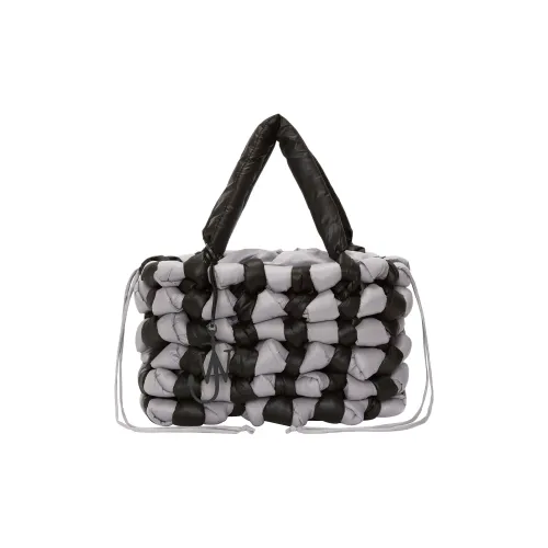 JW Anderson Polyamide Tote Bag, Shopping Bag, Shoulder Bag, Handbag Tubas Women's Black