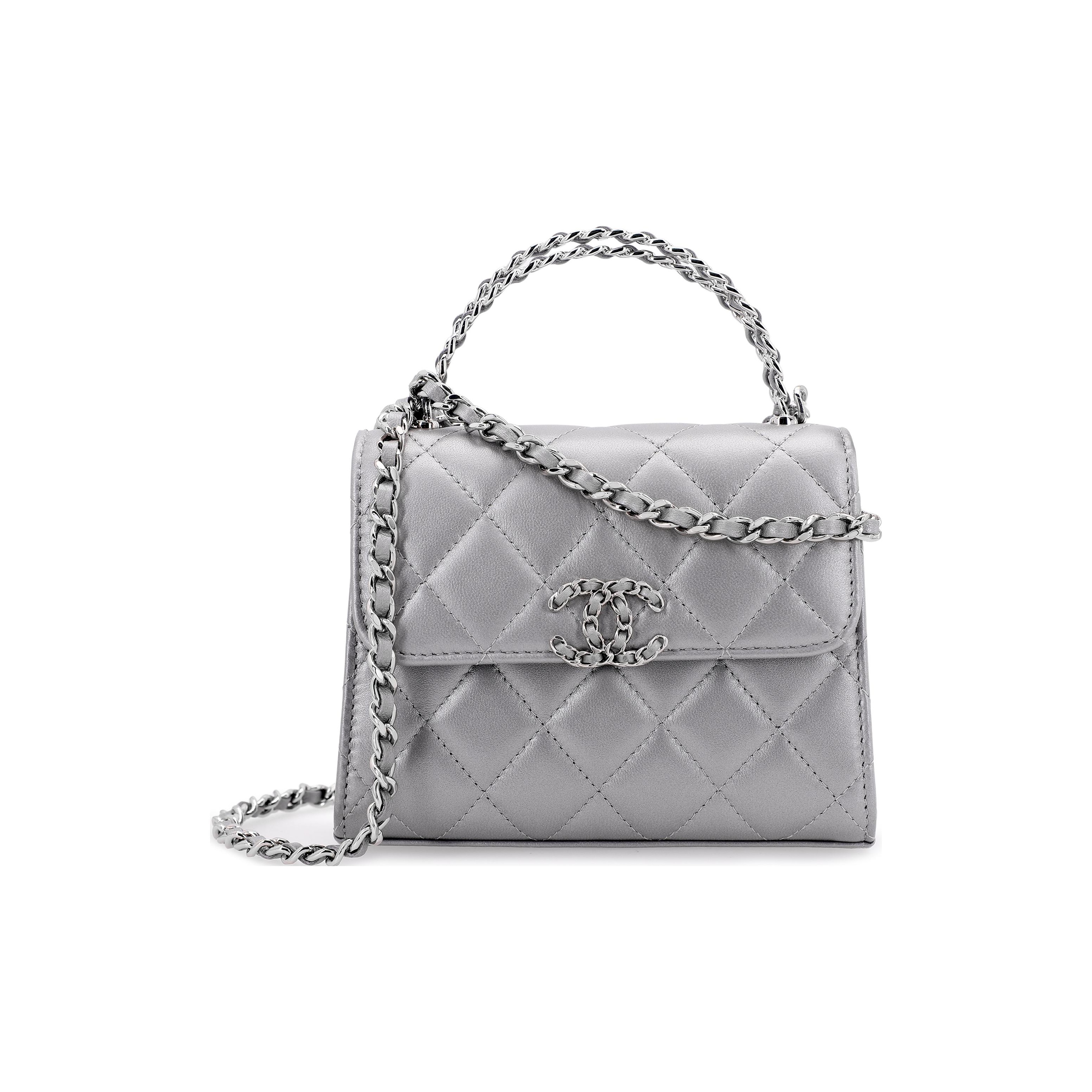 Silver chanel bag - POIZON Silver chanel bag - POIZON