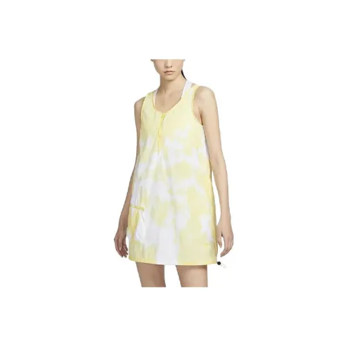 Nike SPORTSWEAR TECH PACK Sleeveless Dresses Women's Lemon