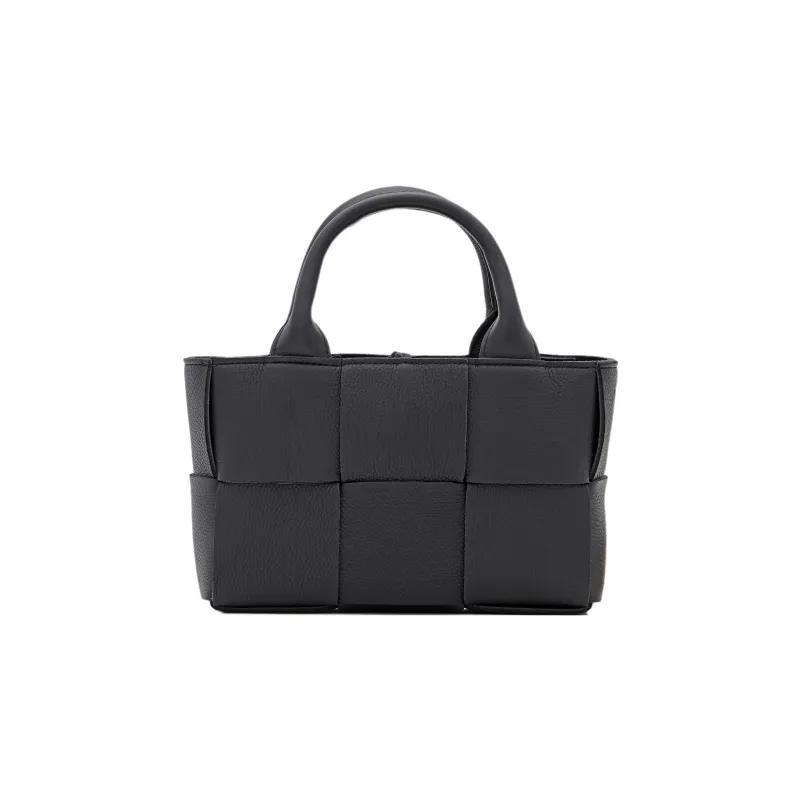 Bottega Veneta ARCO Cow Leather Tote Bag, Shopping Bag, Shoulder Bag, Crossbody Bag, Handbag Extra Mini Women's Black-4