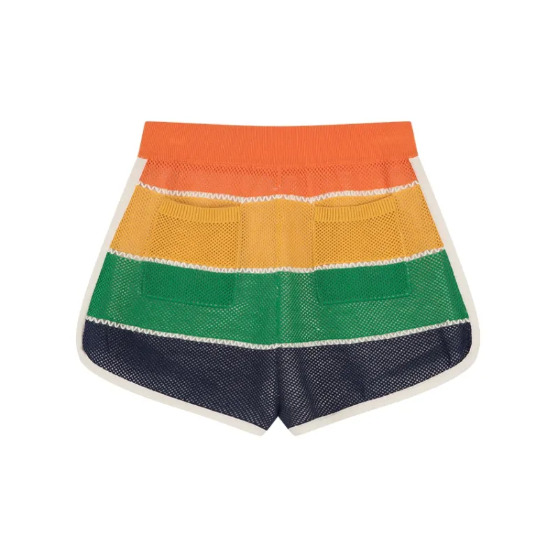 UOOYAA Casual Shorts Women's Multicolor-1