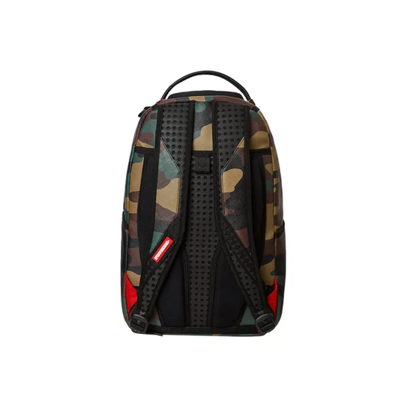 SPRAYGROUND Polyester Backpack Tubas Unisex Army Green-4
