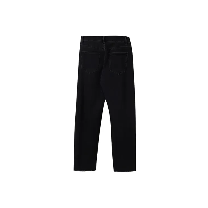 YUMOMO STAR Jeans Women's Denim Black-1