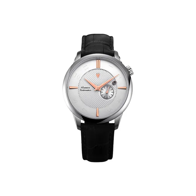 YOUNG STERNA Automatic Mechanical Movement Watch Men's Watches White Dial UN-1875-0