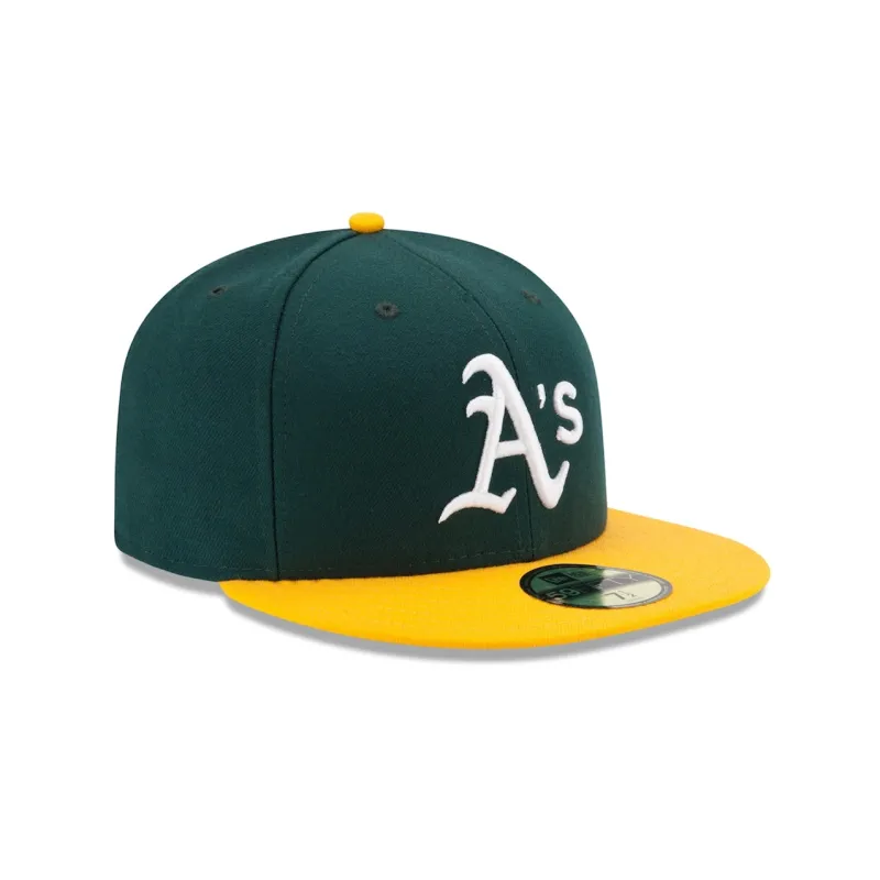 New Era Oakland Athletics Upside Down 59Fifty Fitted Hat-2