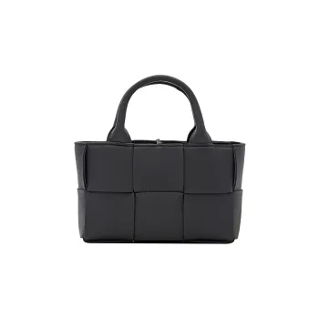 Bottega Veneta ARCO Cow Leather Tote Bag, Shopping Bag, Shoulder Bag, Crossbody Bag, Handbag Extra Mini Women's Black