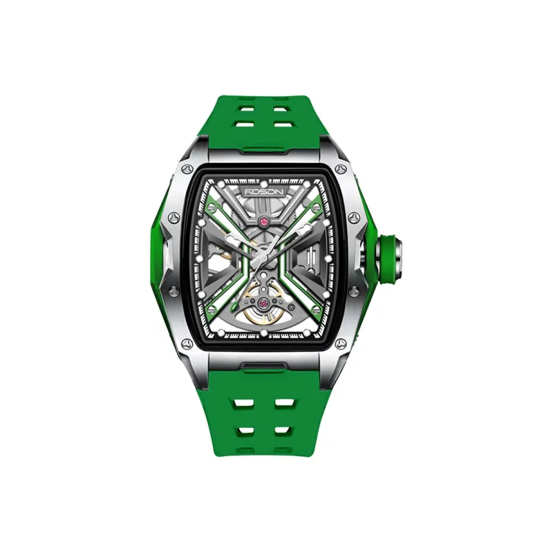 ROSDN Climber's Phantom Collection Automatic Mechanical Movement Watch Men's Watches Black Dial G2710-35